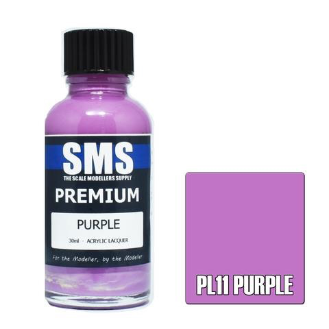 Paint SMS Premium Acrylic Lacquer PURPLE 30ml