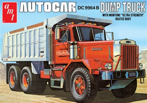 Plastic Kits AMT (e) 1/25 Scale - Autocar Dump Truck