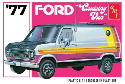 Plastic Kits AMT (e) 1/25 Scale - 1977 Ford Cruising Van 2T