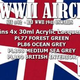 Paint SMS RAF WWII #2 1941+ Colour Set