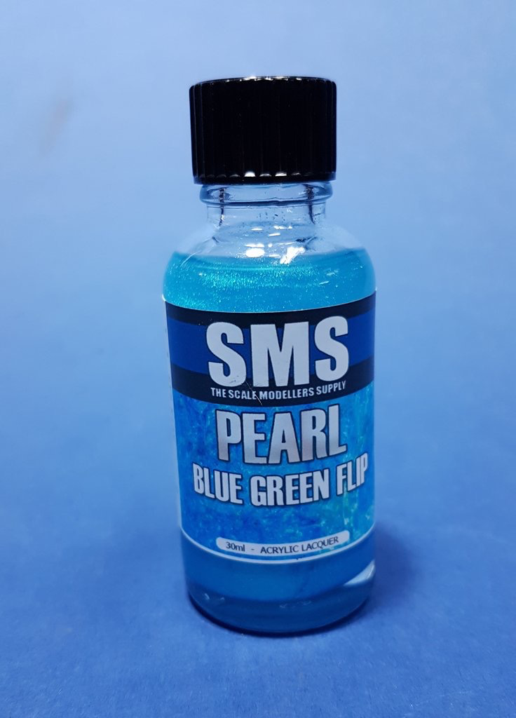 Paint SMS Pearl Acrylic Lacquer GREEN BLUE FLIP 30ml