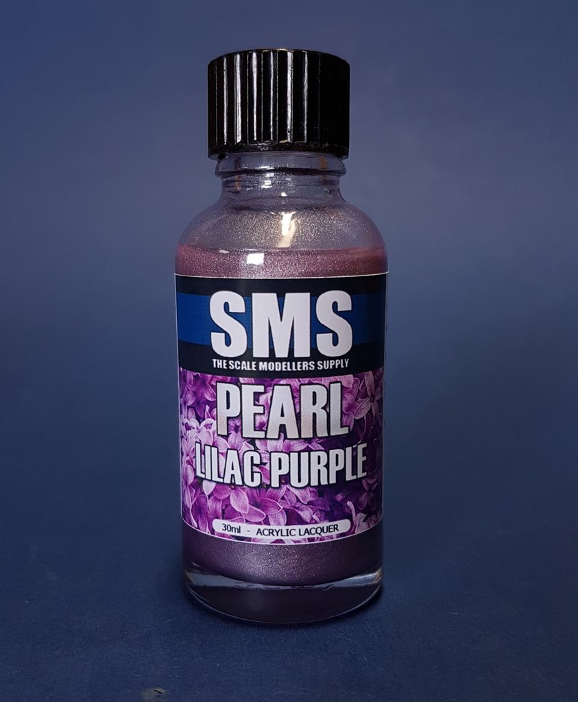 Paint SMS Pearl Acrylic Lacquer LILAC PURPLE 30ml