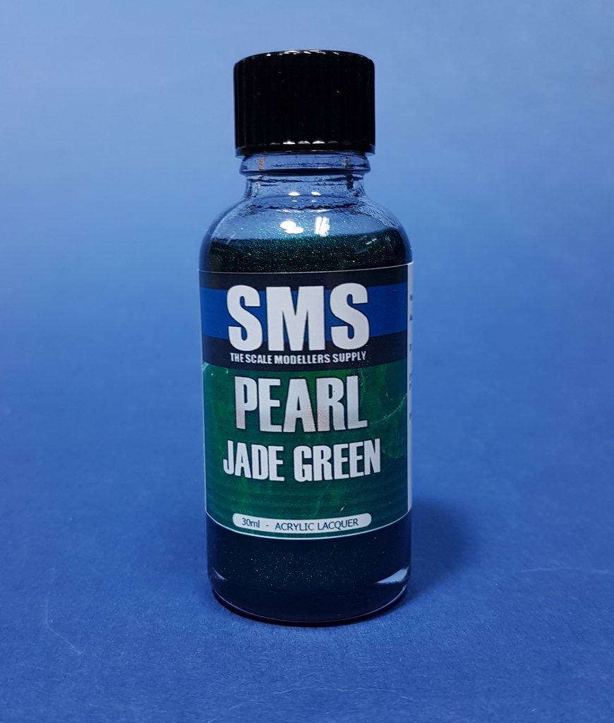 Paint SMS Pearl Acrylic Lacquer JADE GREEN 30ml
