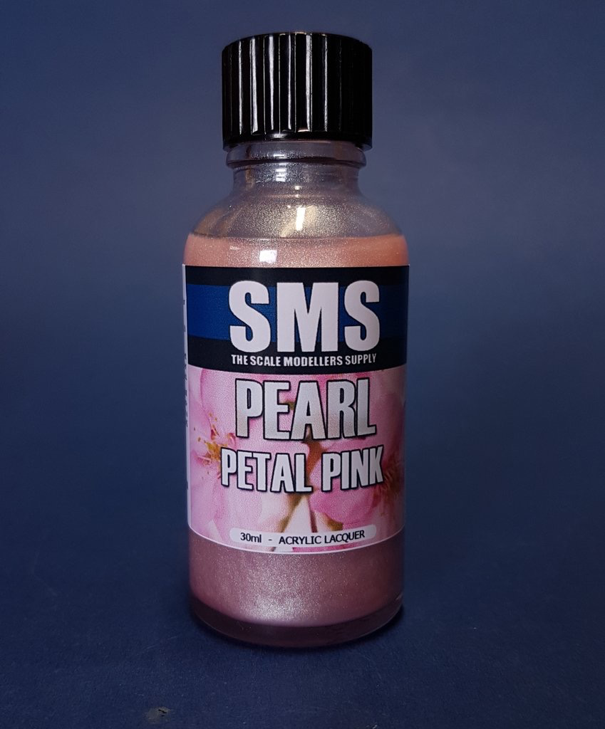 Paint SMS Pearl Acrylic Lacquer PETAL PINK 30ml