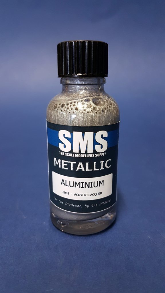Paint SMS Metal Acrylic Lacquer ALUMINIUM 30ml