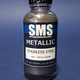 Paint SMS Metal Acrylic Lacquer STAINLESS STEEL 30ml