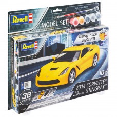 Toys Revell (d) 2014 Corvette Stingray. 1/25 Scale. Starter Set