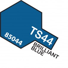 Paint Tamiya Color Spray for Plastics TS-44 Brilliant Blue. 100ml Spray Can