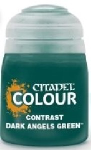 Toys GW Citadel Contrast Paints:  Dark Angels Green - 18ml.