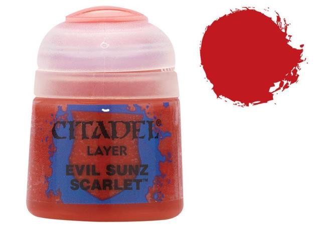 Toys GW Citadel Layer Paint: Evil Sunz Scarlet - 12ml.