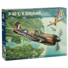 Plastic Kits ITALERI (c) P-40 E/K Kittyhawk With Australian Decals 1:48 Scale