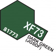 Paint Tamiya Color Mini Acrylic Paint XF-73 Flat Dark Green (JDSDF)