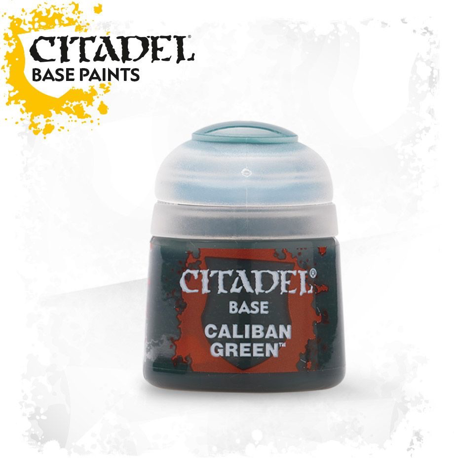 Toys GW Citadel Base Paint: Caliban Green - 12ml.