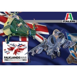 Plastic Kits ITALERI (n) 1/72 Wessex HAS.3 & Sea Harrier FRS.1 Falkland Plastic Model Kit