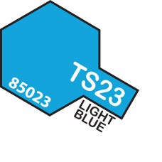 Paint Tamiya Color Spray for Plastics TS-23 Light Blue. 100ml Spray Can