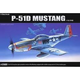 Plastic Kits Academy (n) 1/72 P-51D Mustang Plastic Model Kit *Aus Decals*