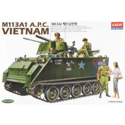 Plastic Kits Academy (n) 1/35 M113A1 Tank Vietnam Version Plastic Model Kit *Aus Decals*