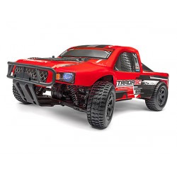 Cars Elect RTR Maverick Strada Red SC 1/10 4WD Electric Brushless Short Course Truck with D Battery & Charger.