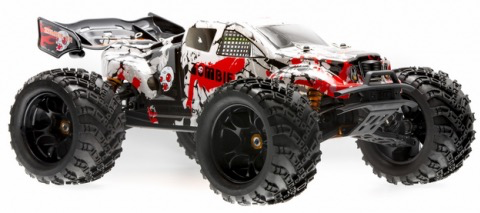 Cars Elect RTR DHKHOBBY Zombie 1:8 M/Truck, Brushless 4WD, Includes Charger & Lipo Battery.