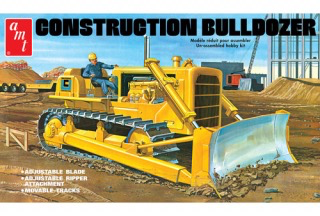 Plastic Kits AMT  1:25 Construction Bulldozer.