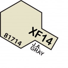 Paint Tamiya Color Mini Acrylic Paint XF-14 J. A. Gray (Flat)