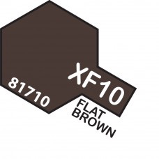 Paint Tamiya Color Mini Acrylic Paint XF-10 Flat Brown