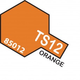 Paint Tamiya Color Spray for Plastics TS-12 Orange Gloss. 100ml Spray Can