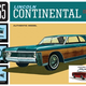 Plastic Kits AMT (new) 1965 Lincoln Continental Car