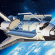 Plastic Kits Revell Space Shuttle Atlantis 1/144 Scale
