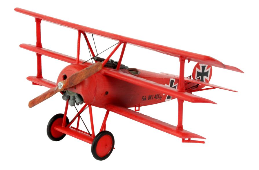 Plastic Kits Revell Fokker Dr. 1 Triplane 1/72 Scale