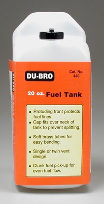 General Dubro 20oz Square Fuel Tank