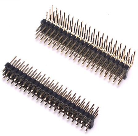 Parts Header Pin 2.54mm 3 x 20P Three Row Male Straight & Bended
