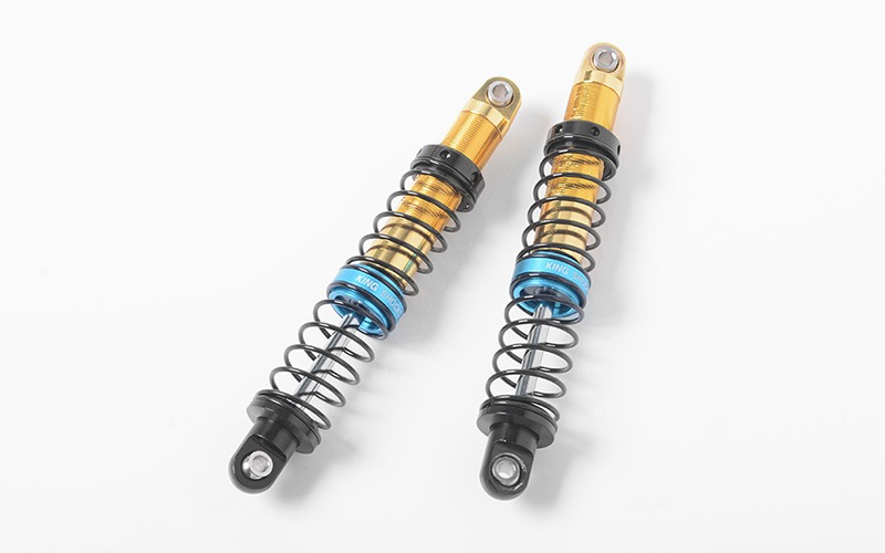 Parts RC4WD King Off-Road "Limited Edition Gold" Scale Dual Spring Shocks (90mm)