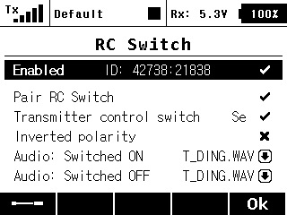 Radio 2.4 Jeti RCPSW Power Switch 10A