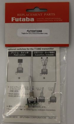 Parts Futaba Toggle Switch Top 3TFL101G (3-Pos Momentary long)