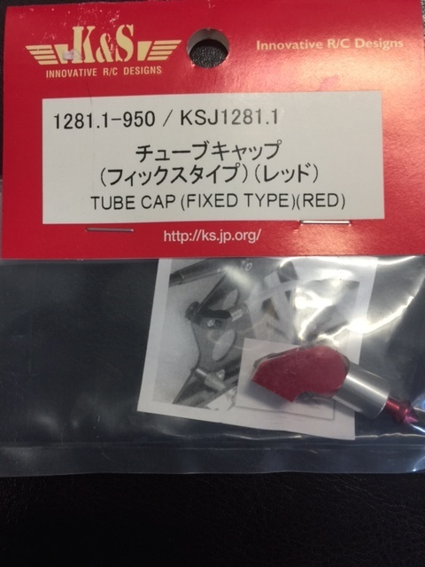 General KS Tube Cap (Fixed Type): RED