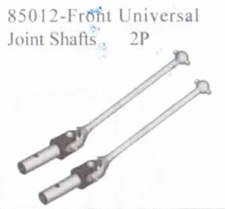 Parts RIVERHOBBY FR&RR universal drive shaft suit VRX-2 Buggy