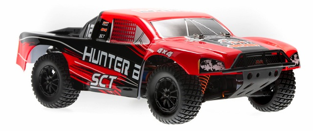 Cars Elect RTR DHKHOBBY Hunter 1:10 SCT, Brushless 4WD, Includes Charger & Lipo Battery.