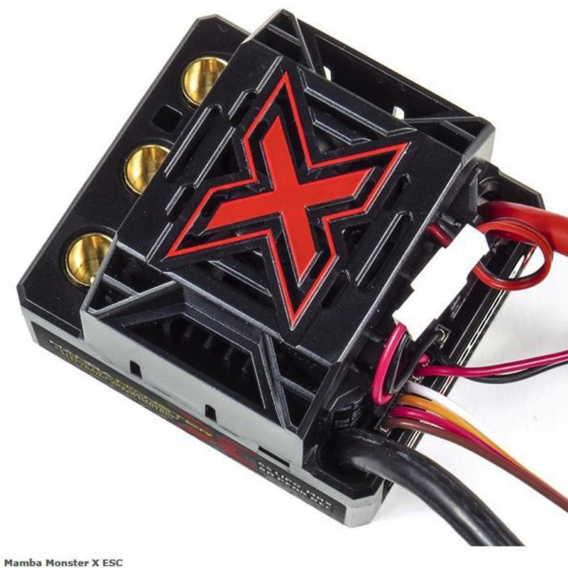 Elect Speed Cont Castle Creations Monster X Combo 1:8 Scale Car ESC w/ 2200KV Motor