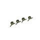 Parts LOSI Clutch Springs, Green (4) 8B, 8T