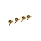 Parts LOSI Clutch Springs, Gold (4) 8B, 8T
