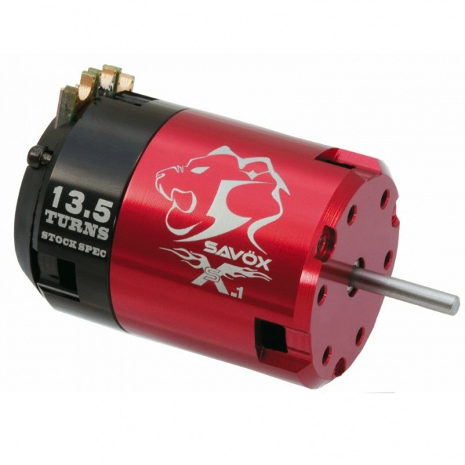 Motor Brushless SAVOX Sensored 540 Brushless Motor 13.5T