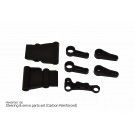 Parts Speed Passion Steering & Servo Parts Set (Carbon)