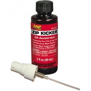 Glue CA ZAP Kicker 2oz With Pump Spray Pacer