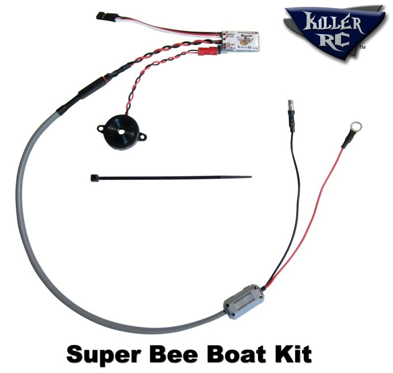 General Killer RC Super Bee Boat Kit Kill Switch