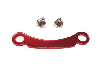 Parts GV Servo Saver Steering Plate T=2MM.Red suit 1/10 Cage