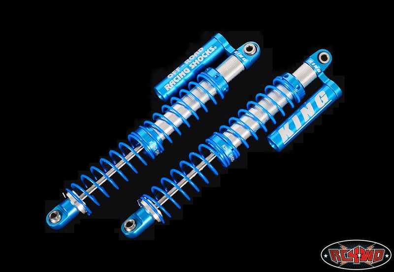 Parts RC4WD King Off-Road Scale Piggyback Shocks w/Faux Reservoir (110mm)