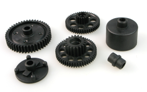 Parts HBX Rockfighter Spur Gear(47T)+Driven Gears+Gear Gasket +Gear Seal Set+Gear Casing