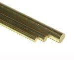 Metal Acc K&S 3/8 x 36 Diameter Solid Brass Rod