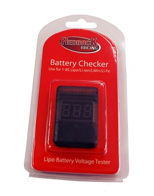 Tools REDBACK Battery Checker 1-8 Cell LiPo